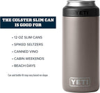 YETI Rambler 12 oz. Colster Slim Can Insulator for the Slim Hard Seltzer Cans, Sharptail Taupe