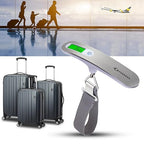 MYCARBON Digital Luggage Scale - High Precision Hanging Scale 110 lb/50KG with Backlit Display, Perfect for Travel and Home