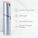 innobeaut Facial Hair Removal for Women, Electric Painless Facial Hair Remover for Face, Lip, Chin with USB Rechargeable, Blue(Device Only)