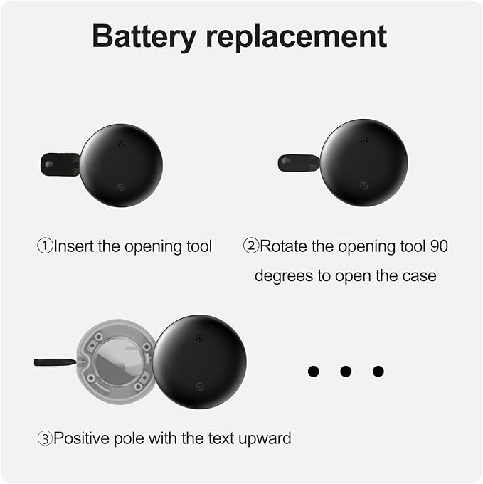 GPS Tracker No Subscription Twin Pack (Android), Car GPS Tracker, Car Tracker Device Hidden, 360 Days Battery, (Includes Keychain, Strap & Mount)