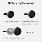 GPS Tracker No Subscription Twin Pack (Android), Car GPS Tracker, Car Tracker Device Hidden, 360 Days Battery, (Includes Keychain, Strap & Mount)