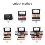Pure Vie 54 Color All-in-One Holiday Gift Makeup Set Cosmetic Essential Starter Bundle Include Eyeshadow Palette Lipstick Concealer Blush Mascara Foundation Face Powder - Makeup Kit for Women Full Kit