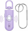 Safe Sound Personal Safety Alarm for Women, 130 dB Loud Siren with SOS Strobe Light, Flashlight, Safety Alarm Key Chain Helps Girls, Men, Children, Elders Emergency Call