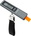 ECSiNG Portable Luggage Scale Battery Free - Digital & Backlit LCD Display, Luggage Weight Scale, 110 lbs/50 kg, For Travel, Airplane, Shipping, Shopping, Outdoor