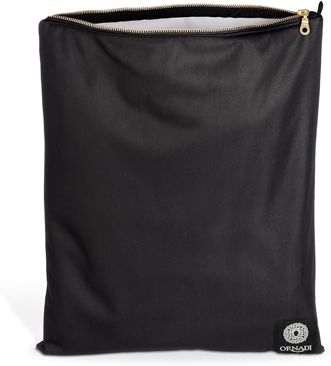 Ornadi Wet Gym Clothes Bag Waterproof Antimicrobial Sack Inhibits Bacteria & Odor from Dirty Laundry, Swimsuits, Sweaty Shoes for Smell Proof Travel 14 X 17.5 Made in USA