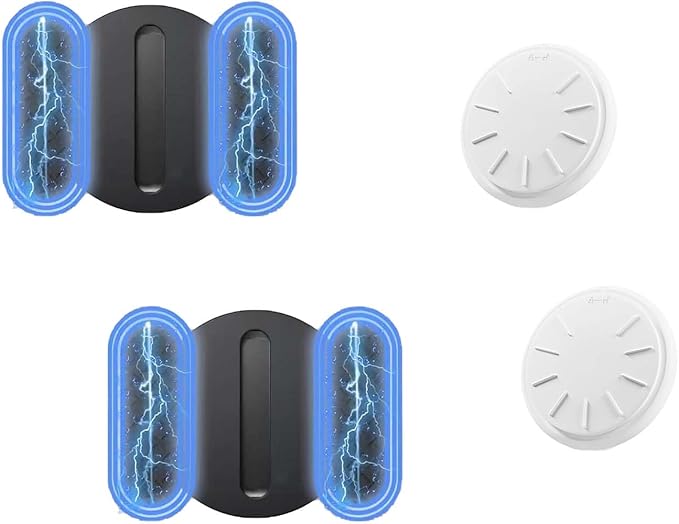 GPS Tracker for Vehicles, 2PCS Real Time Tracker Device for Vehicles, No Monthly Fee Car Tracker Work with Find My (iOS Only), MINI Vehicle Tracker, Super Magnetic, Waterproof and Drop-Proof, Black