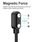 Smart Watch Charger for VeryFit Pro Letsfit, Magnetic USB Smartwatch Charging Cable Compatible with SW021 SW023 SW025 ID205L ID205U ID205S IDW26 IDW25 IDW23 Uwatch 3S 3 2 2S