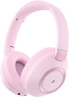 Active Noise Cancelling Headphones, 100H Playtime Headphone Wireless Bluetooth, Bluetooth Headphone with Microphone, Over Ear Wireless Headphones with Deep Bass,Fast Charging for Travel