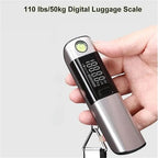 Luggage Weight Scale, Portable LCD Digital Luggage Scale Hanging Scale Travel Weighs Scale with Tape Measure Home Multifunctional Electronic Scale,for Travel