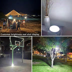 Camping Lights Tent Light 4500 Lumens 45W Rechargeable LED Lantern Magnetic Hanging, Portable USB Outdoor Canopy, Emergency Lights for Home, Lanterns for Power Outages, Ice Shanty Lights--12000mAh