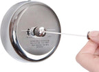 Retractable Clothesline 304 Stainless Steel Durable with Heavy Duty Adjustable Rope Shower Clothes Line for Outdoor and Indoor