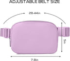Gitus Belt Bag for Women Fanny Pack Crossbody Bags Fashion Waist Packs with Adjustable Strap Gifts for Women Men (Lavender)