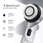 Michael Todd Beauty Soniclear Allure 2026 Reader’s Choice Award Winner Facial Cleansing + Exfoliation Brush System with Antimicrobial Protected Bristles, 4 Speeds, Serum Infusion Head + Travel Case