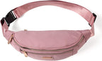 Fanny Packs Waist Pack for Women, Waterproof Waist Bag with Adjustable Strap for Travel Sports Running