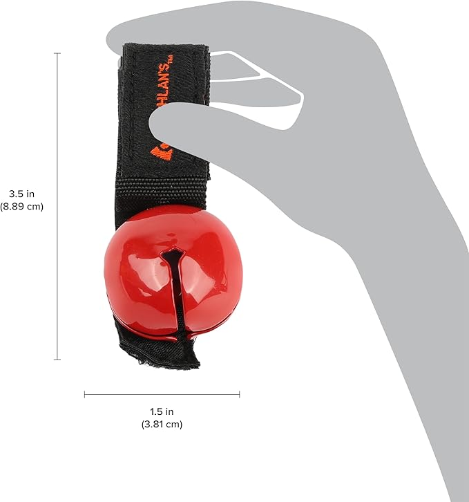 Coghlan's Magnetic Bear Bell with Silencer - Hiking Safety Gear for Wildlife Alert