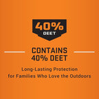 Repel Insect Repellent Sportsmen Max Formula 40% DEET 6.5 Ounces, Aerosol, 6 Pack