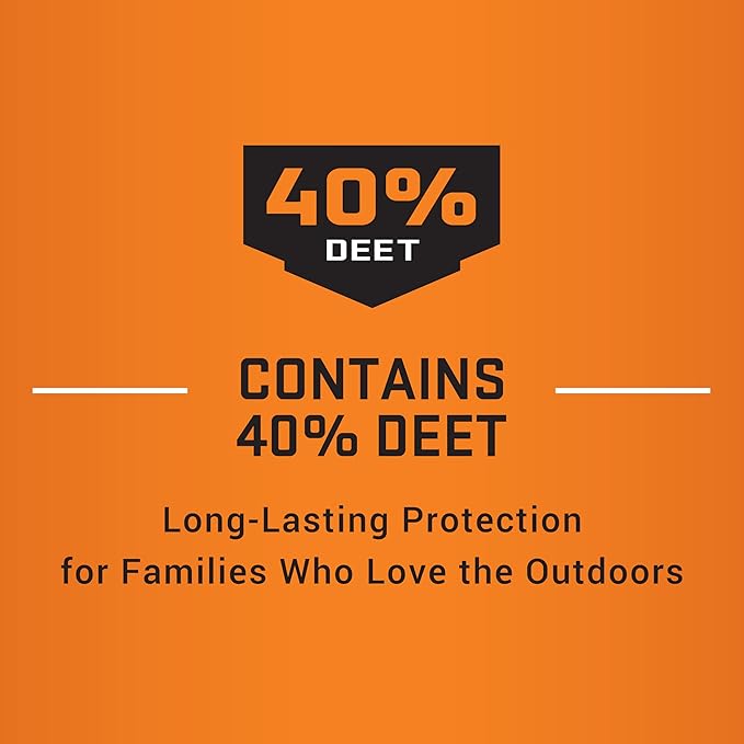 Repel Insect Repellent Sportsmen Max Formula 40% DEET 6.5 Ounces, Aerosol, 6 Pack