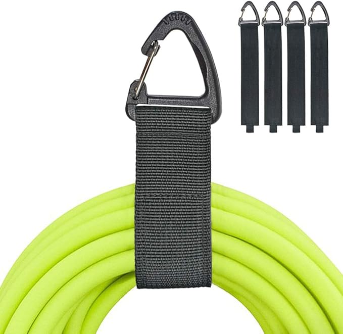 ZTSXLLIM Extension Cord Holder Organizer(4 Pack L), Extension Cord Hanger for Garage Organization and Storage, 16-Inch Heavy Duty Storage Straps, Garage Gadgets for Men