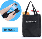 RUMBRELLA Mini Teflon Purse Umbrella With 99% UV Protection for Travel