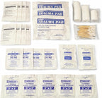 Rapid Care 821 Piece Class B Refill Kit - OSHA & ANSI Compliant - 3 & 4 Shelf First Aid Cabinet Refill - Home, Office, Industrial - Bandages, Medications, Trauma Supplies