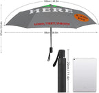 Custom Umbrellas Personalized Umbrella with Pictures Logo Text Customize Foldable Umbrella Compact Travel Umbrella Gifts for Men Women