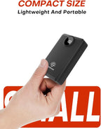 Soleilwear Power Bank for Heated Vest 12000mAh/5V, Portable Charger Battery Pack, Compatible Heated Vest, Heated Clothes and Electronic Devices, TSA Friendly