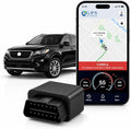 Car GPS Tracker (OBD2 Plug & Play) – 3 Months Free Trial, Real-Time GPS Tracker for Cars, 1-Year History, Speed & Driving Alerts, App Control, Global Coverage - Plans from $4.99/Month