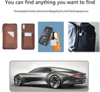 GPS Tracker for Vehicles,Mini Portable GPS Tracker Hidden Magnetic Tracker Real-Time Tracking Global Coverage for Car,Pets,Elderly,and Kids No Subscription No Monthly Fee No SIM Card Required