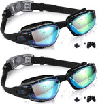 Aegend Swim Goggles for Kids Youth 3-14 Anti-Fog Anti-UV Comfort Fit Goggles for Swimming