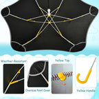 ALAZA Kids Umbrella Stick Umbrellas Cute Umbrella for Boys Girls Toddler UV/Sun Rain Windproof
