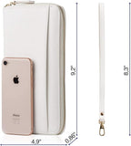 Travel Document Organizer - RFID Passport Wallet Case Family Holder Id Wristlet