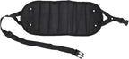 CHICIRIS Foot Hammock for Airplane Travel, Portable Breathable Mesh Footrest with AntiTip Design, 19.69-43.31in Adjustable Length for Office Home and Plane Comfort (Black)