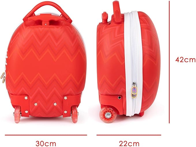 boppi - Children's Suitcase - Tiny Trekker Children's Trolley Suitcase - Boys & Girls Suitcase - Suitable as Cabin Luggage - 17 L