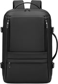 Rcrirth Carry On Travel Backpack for Airplanes | 35L Suitcase Backpack Luggage Business Weekender Bag - Expandable Travel Carry On Flight Approved for Men Women - Black