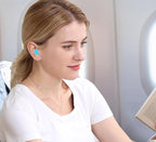 Ear Plugs for Sleeping, 20 Moldable Noise Cancelling Silicone Earplugs for Swimming, Snoring, Sleep and Studying, Blue