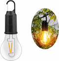 Portable LED Camping Lantern，Hang Anywhere Hook, USB-C Rechargeable, 3 Brightness Modes, Water Resistant for Emergency, Tent, Hiking, Power Outage& Outdoor (Black 1PCS) (T01)