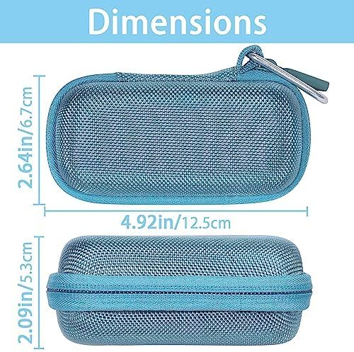 co2CREA Hard Case Compatible with Anker 621 Nano Power Bank 5,000mAh 12W Portable Charger, Blue Case