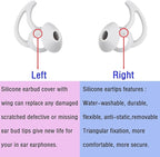 Replacement Earbud Tips Silicone Earbud Covers Ear Tips Compatible with Bose Quietcomfort and Sport Headphone Ear Bud Tips Large 3 Pairs