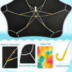 ALAZA Kids Umbrella Stick Umbrellas Cute Umbrella for Boys Girls Toddler UV/Sun Rain Windproof