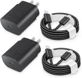 25W USB-C Fast Charger Block with C-to-C Cable [PD PPS Compatible] for Galaxy S24/S23/S22, Pixel 8/7, Z Flip 5, i Phone 17/16/15 - Compact Type C Charger