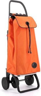 Rolser I-Max MF 4 Wheel Foldable Shopping Trolley - Orange