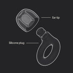 Loop Quiet 2 Ear Plugs – Ultra-Comfy Reusable Noise-Reducing Earplugs for Sleep, Deep Focus, Travel, Noise Sensitivity | Flexible Hearing Protection | Customizable Fit | 24dB (SNR) Noise Reductio