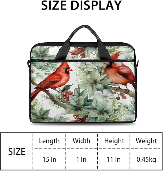 Laptop Shoulder Bag for Women Men, Waterproof Computer Case Messenger Bag Briefcase for Business Office Travel