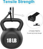 Zip Ties 4 inch, Small Zip Ties with 18 lb Tensile Strength, Black, 5000 Pack, by Tantti Supply