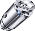 USB C Car Charger Syncwire 90W [PD 45W & QC 45W] USB Car Charger Adapter Fast Charging [Super Mini & All Metal] Compatible with iPhone 15/14 Pro Max Plus 13 12 Samsung S23/S22/21 Note 22, Pixel, iPad