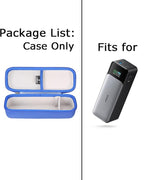 Tourmate Hard Storage Case for Anker 737 Power Bank (PowerCore 24K) / 715 Charger (Nano II 65W) Combo,Travel Case for Prime Power Bank 20,100mAh—27,650mAh(Box for Sale)