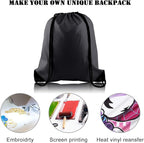 PLULON 25 Pcs Black Drawstring Bags Bulk, Black Drawstring Backpack Bulk String Backpack Cinch Sack Pull Sport Gym Backpack Bags for Yoga Traveling Outdoor Sports