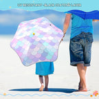 ALAZA Kids Umbrella Stick Umbrellas Cute Umbrella for Boys Girls Toddler UV/Sun Rain Windproof