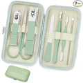 Aceoce Manicure Set Business Gifts Handheld Sized, Nail Clippers Set Tools Luxurious Manicure Set Professional Stainless Steel Nail Clippers with Travel Case for Men Women Teens Parents Colleagues