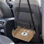 Cute Car Foot Hammock, Adjustable Height Automotive Seat Footrest, Vehicle Seat Extender Leg Support & Relax Accessories, Portable Long Travel Essentials for RV, SUV, Truck(Eyes)
